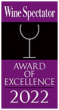 Wine Spectator 2021 Award of Excellence