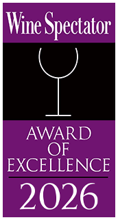 Wine Spectator 2026 Award of Excellence